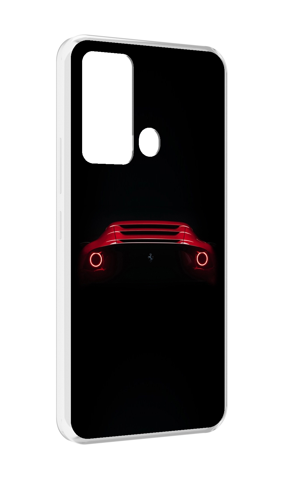 

Чехол MyPads ferrari феррари 1 для ITEl Vision 3, Прозрачный, Tocco