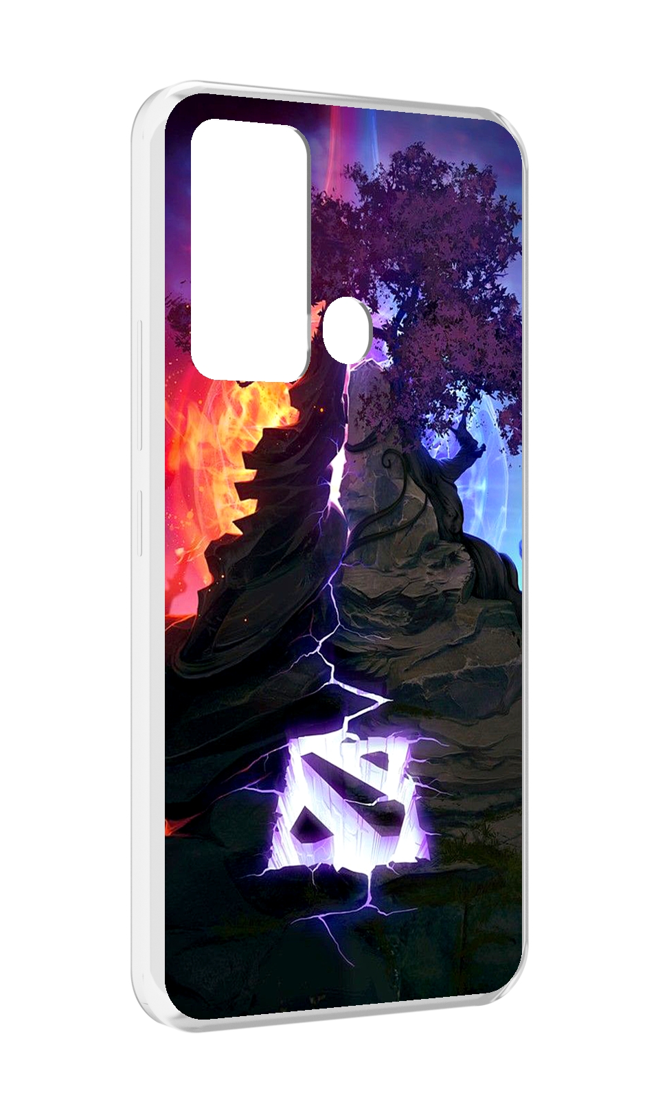 

Чехол MyPads dota 2 логотип для ITEl Vision 3, Прозрачный, Tocco
