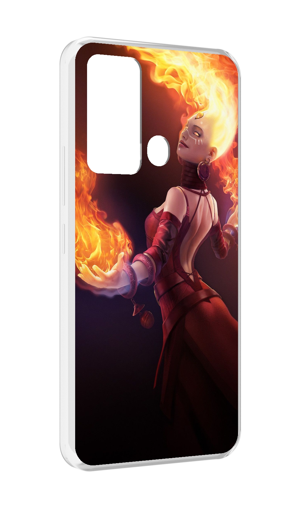 

Чехол MyPads dota 2 Lina для ITEl Vision 3, Прозрачный, Tocco