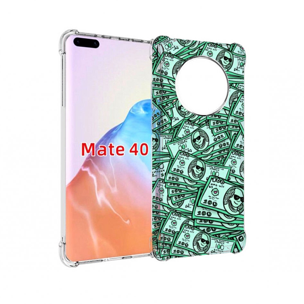 

Чехол MyPads Tocco для Huawei Mate 40 доллары картинка, Прозрачный, Tocco
