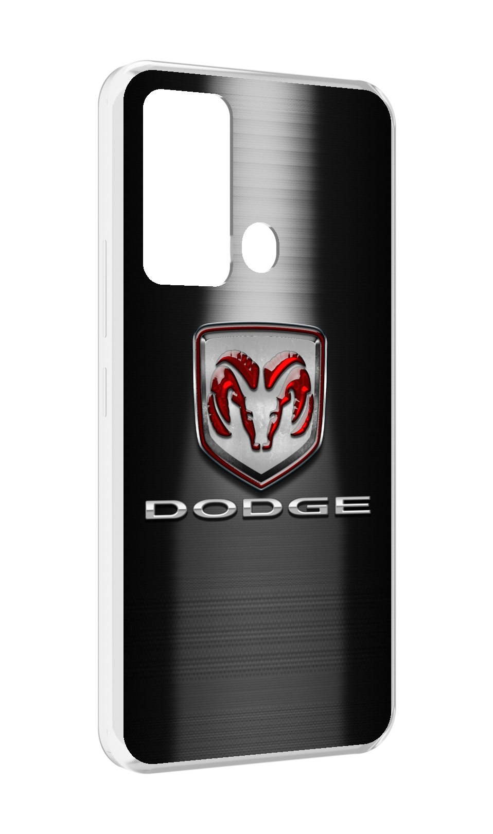 

Чехол MyPads dodge додж 1 мужской для ITEl Vision 3, Прозрачный, Tocco