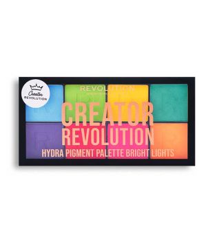 

Пигменты для век Revolution Makeup Creator Hydra Pigment Palette, Bright Lights