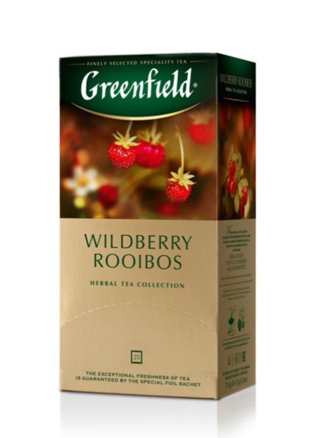 

Чай травяной Greenfield Wildberry Rooibos, 25 пакетиков по 1,5 г