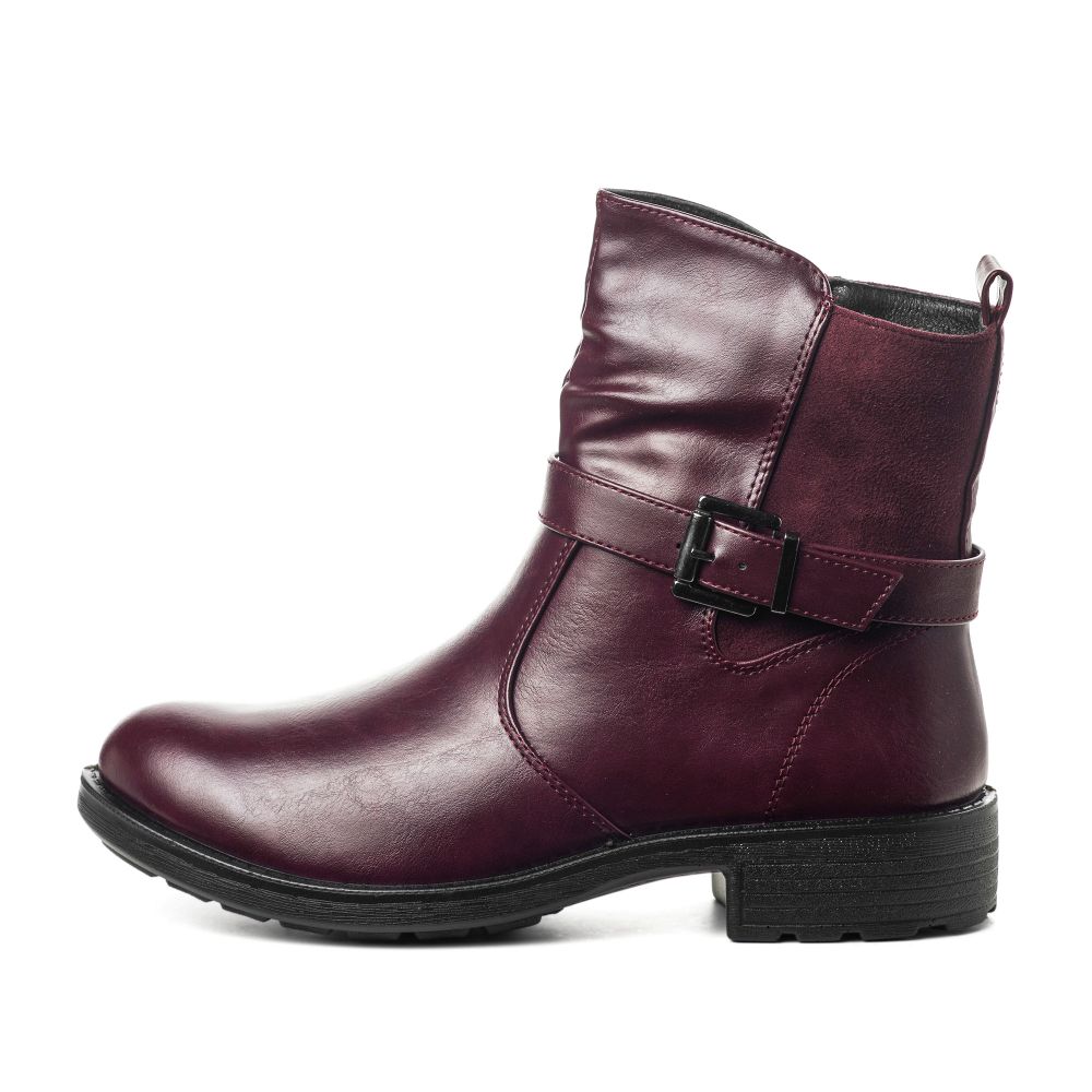 

Полусапоги женские INSTREET 203-12WB-547SR бордовые 40 RU, Бордовый, 203-12WB-547SR