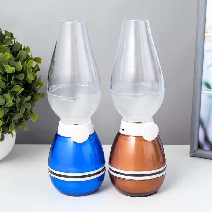 

RISALUX Ночник "Ретро" LED USB АКБ МИКС 6х6х21 см