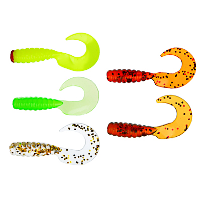 

AZOR FISHING Приманка мягкая K.Good , силикон, 5см, 12шт. в уп, 5 цветов, 145-170