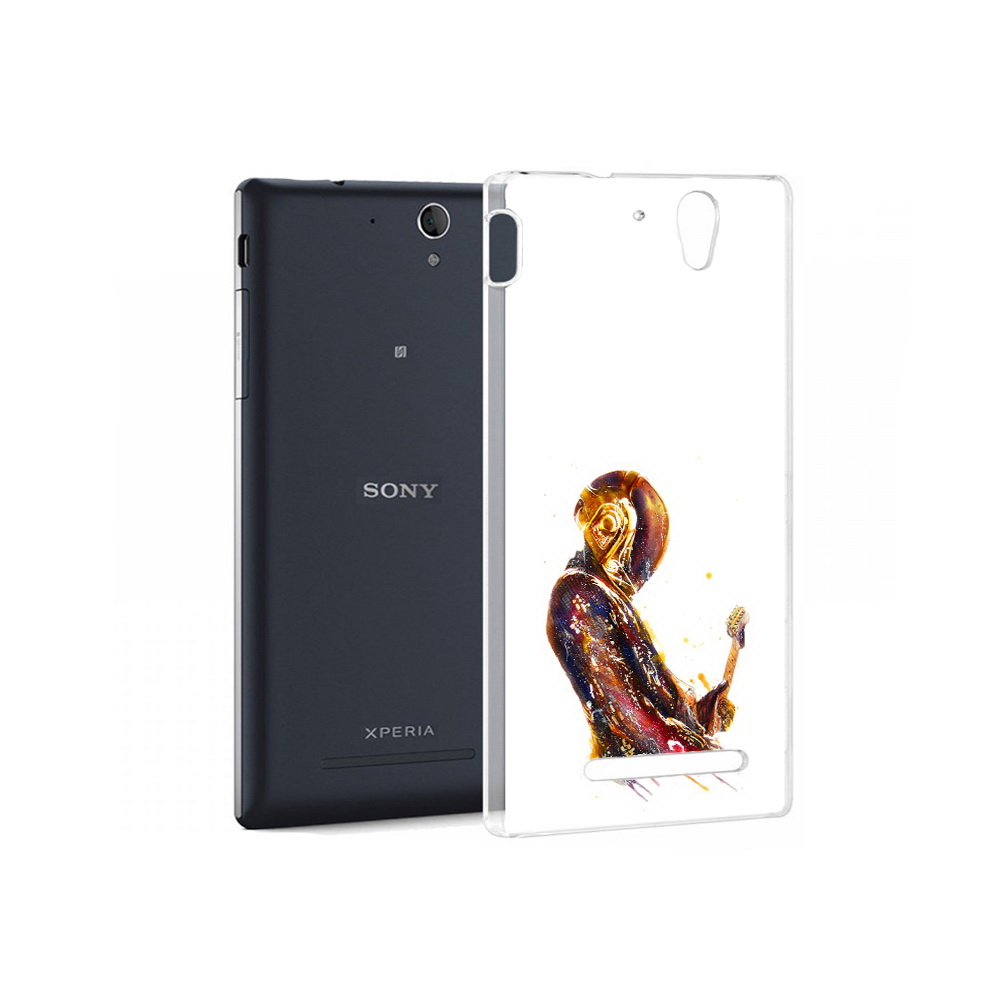 

Чехол MyPads Tocco для Sony Xperia C3 космо-музыкант (PT18760.251.393), Прозрачный, Tocco