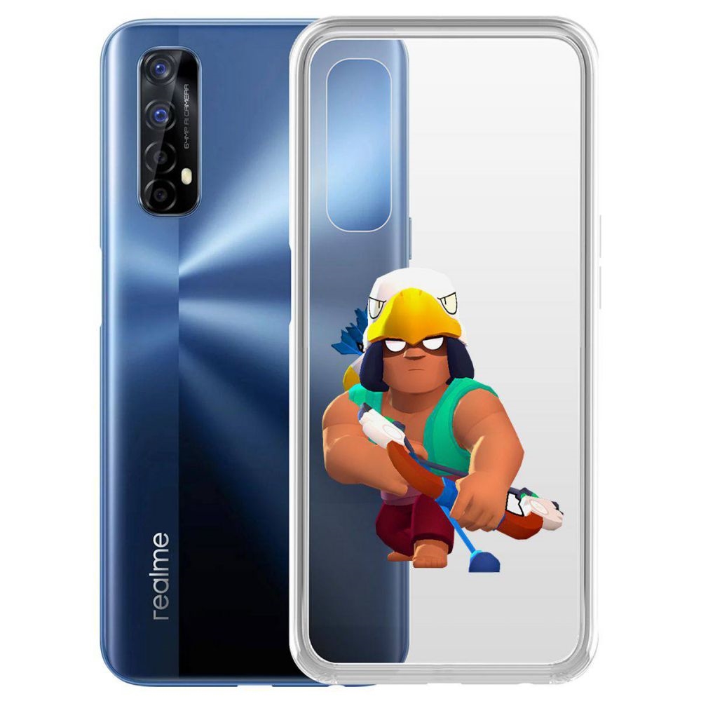 

Чехол-накладка Brawl Stars-Бо для Realme 7