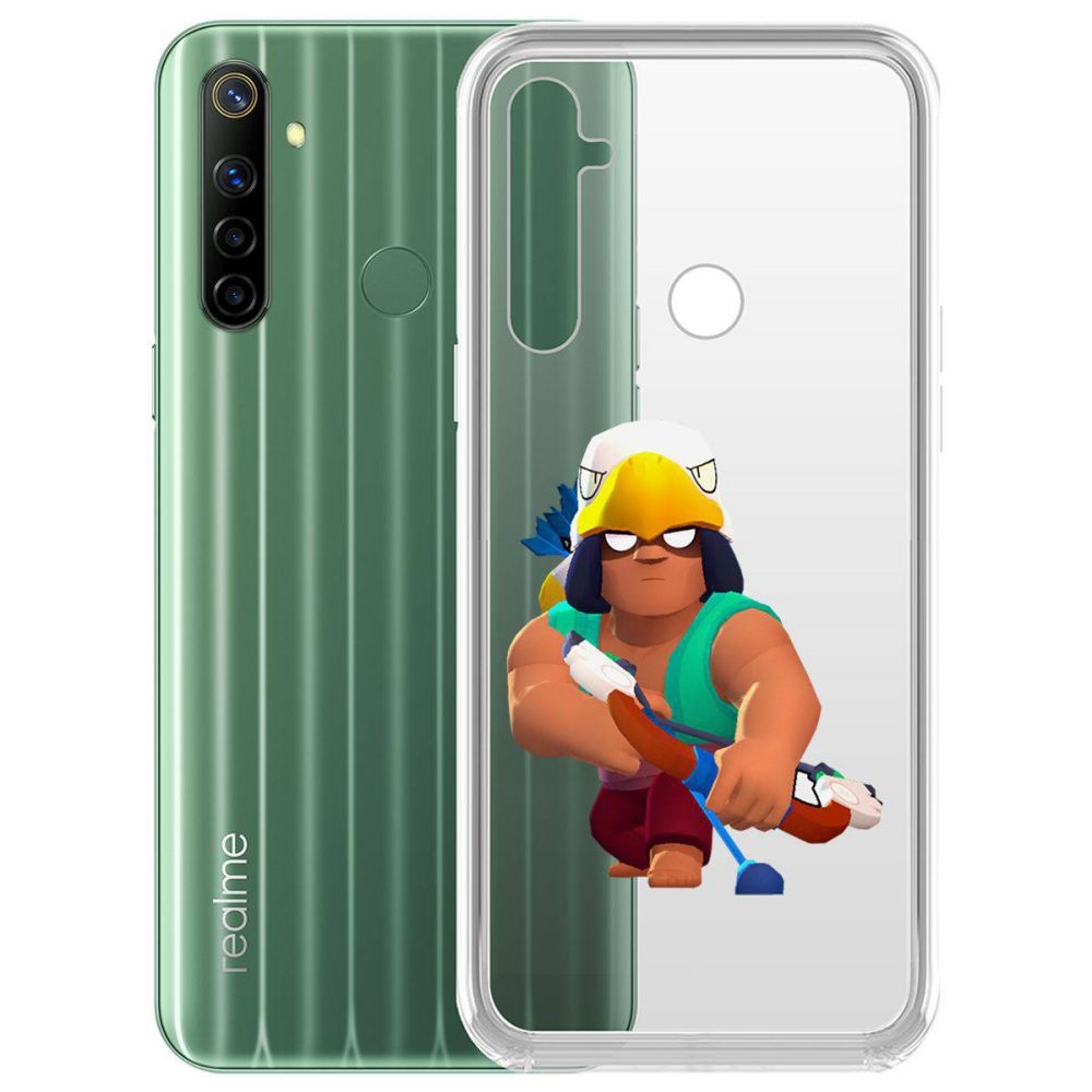 

Чехол-накладка Brawl Stars-Бо для Realme 6i