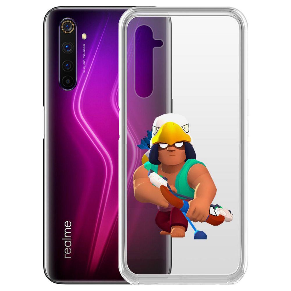 

Чехол-накладка Brawl Stars-Бо для Realme 6 Pro