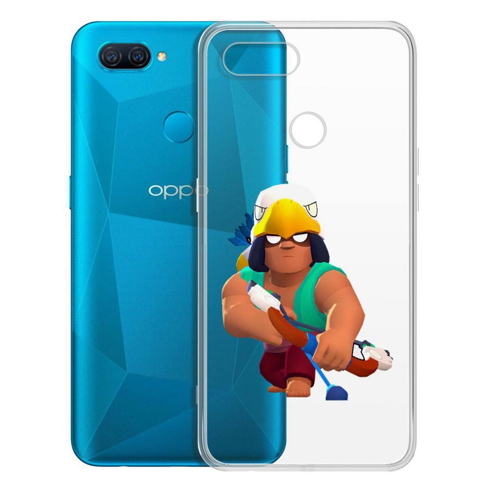 

Чехол-накладка Brawl Stars-Бо для Oppo A12/A11k/A7/A5s