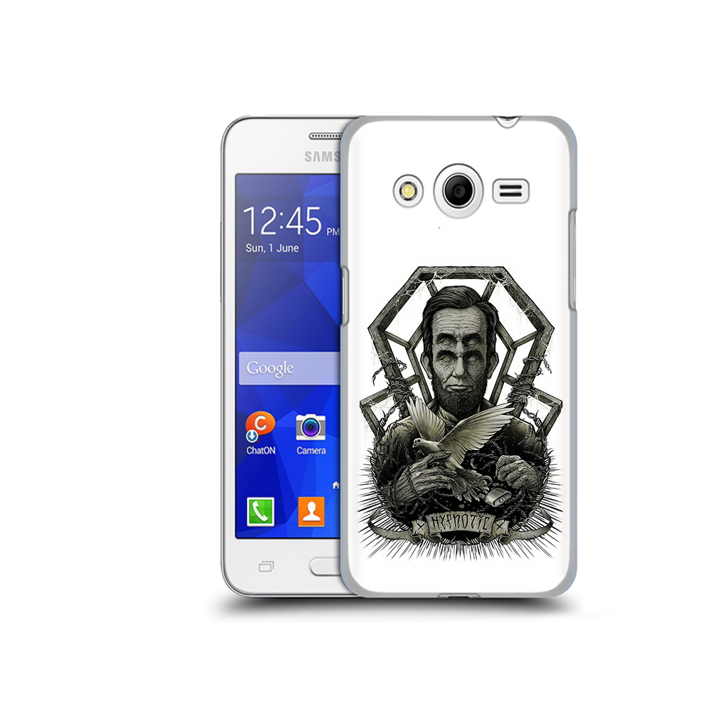 

Чехол MyPads Tocco для Samsung Galaxy Core 2 франклин абстракция (PT7707.568.662), Прозрачный, Tocco
