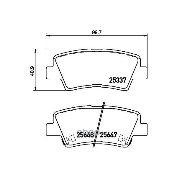 

Тормозные колодки HELLA PAGID/BEHR дисковые 8db355036541