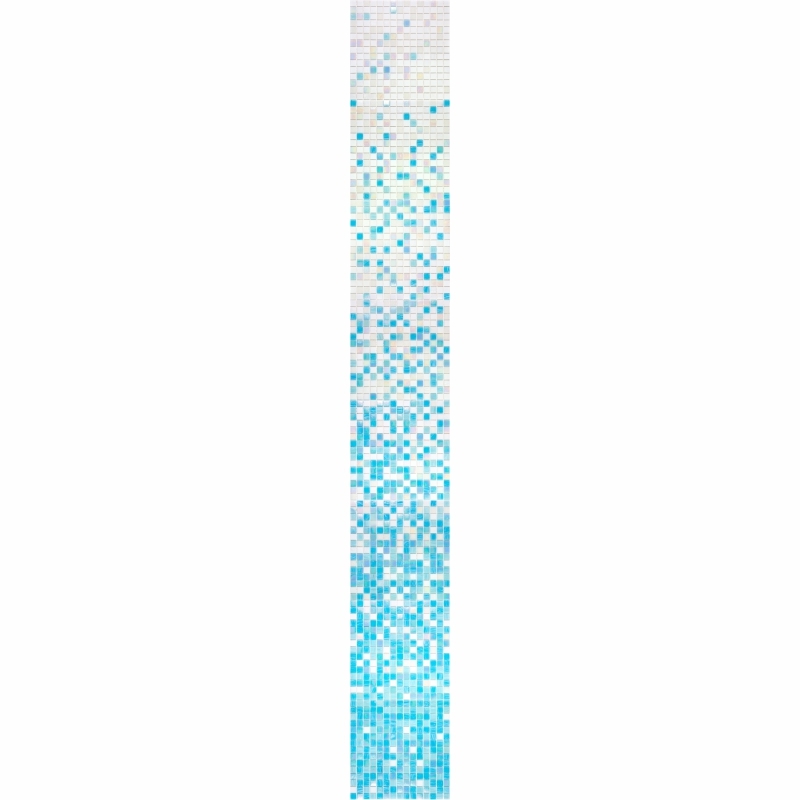 

Мозаичная плитка Alma Ombre Azure-m перламутр, Ombre