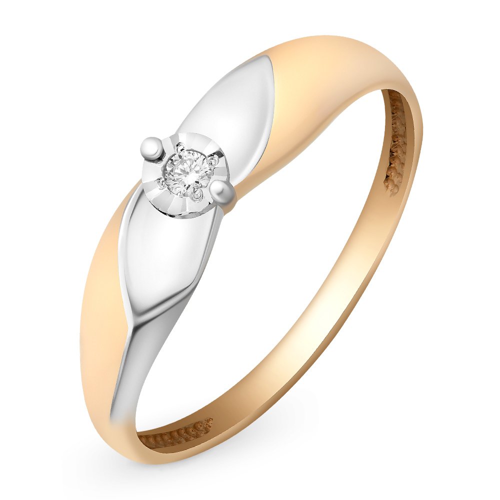 

Кольцо из золота р. , 585Gold 101010940, бриллиант, 101010940