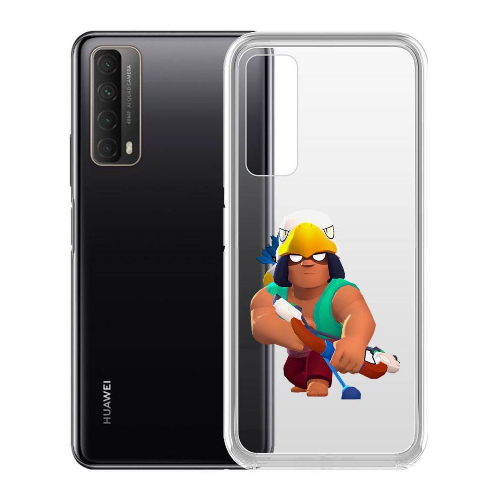 

Чехол-накладка Brawl Stars-Бо для Huawei P Smart 2021