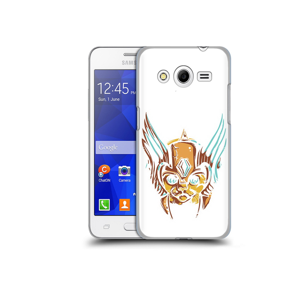 

Чехол MyPads Tocco для Samsung Galaxy Core 2 тор абстракция (PT7707.568.644), Прозрачный, Tocco