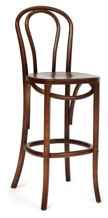 фото Стул барный secret de maison thonet classic bar chair сe6069, dark-walnut