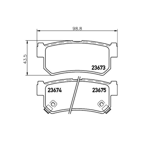 

Колодки торм.зад. NAO HELLA PAGID/BEHR 8db355027841