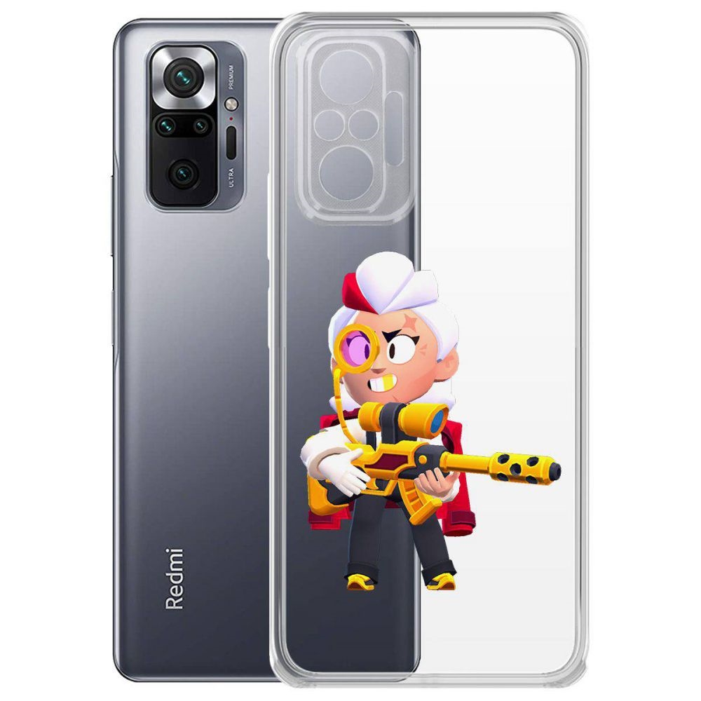 

Чехол-накладка Brawl Stars-Белль Голдхэнд для Xiaomi Redmi Note 10 Pro