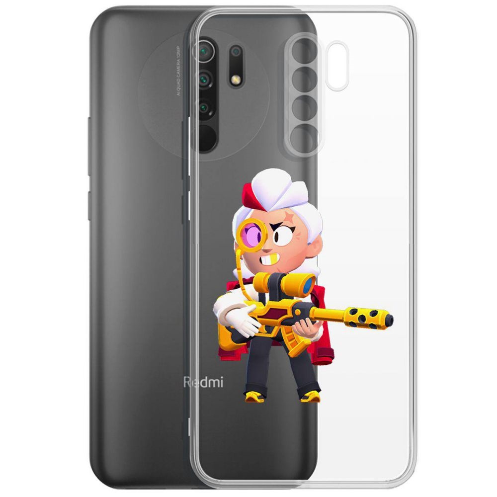

Чехол-накладка Brawl Stars-Белль Голдхэнд для Xiaomi Redmi 9