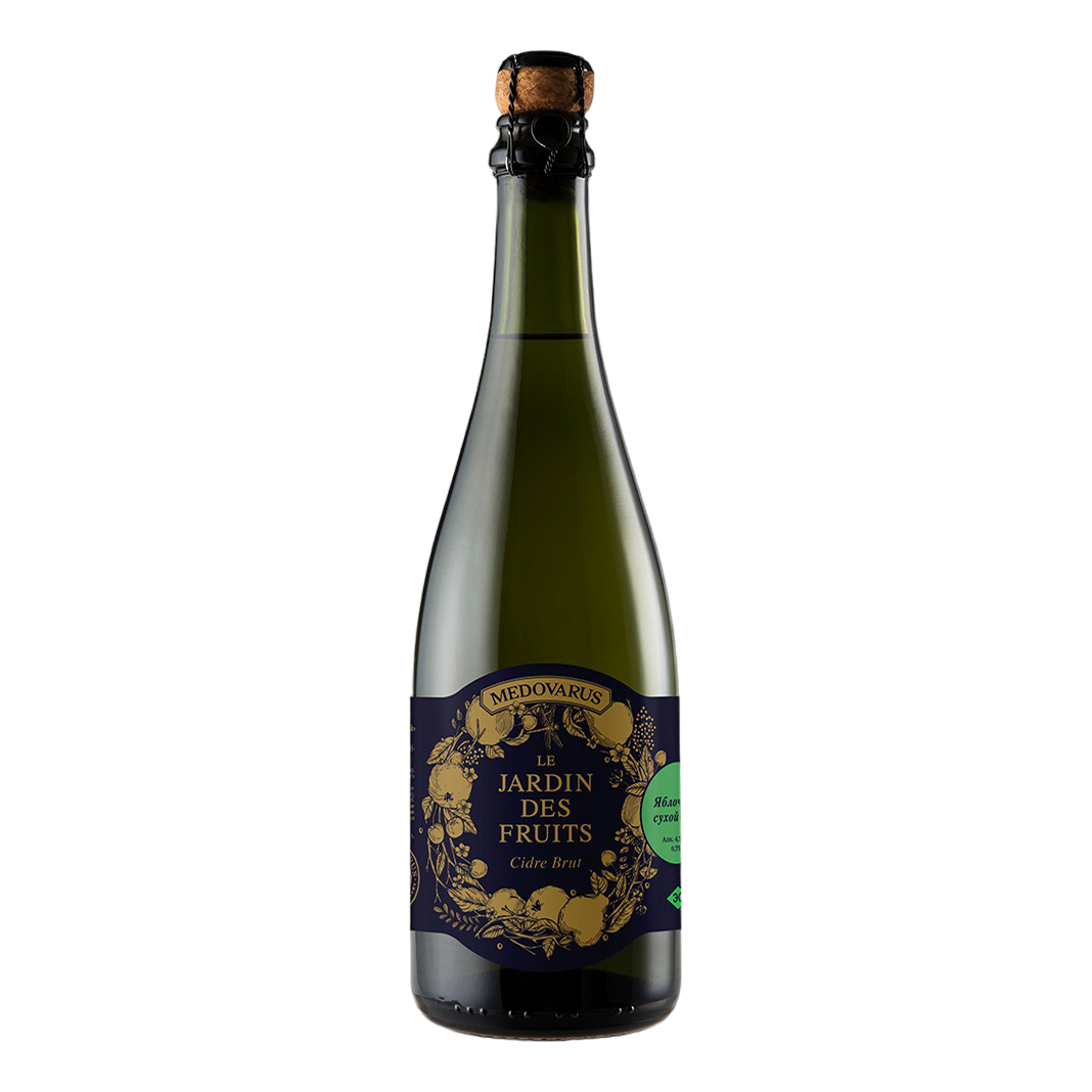 

Сидр Medovarus Le Jardin Des Fruits Cidre Bruit брют 4,5% 0,75 л Россия