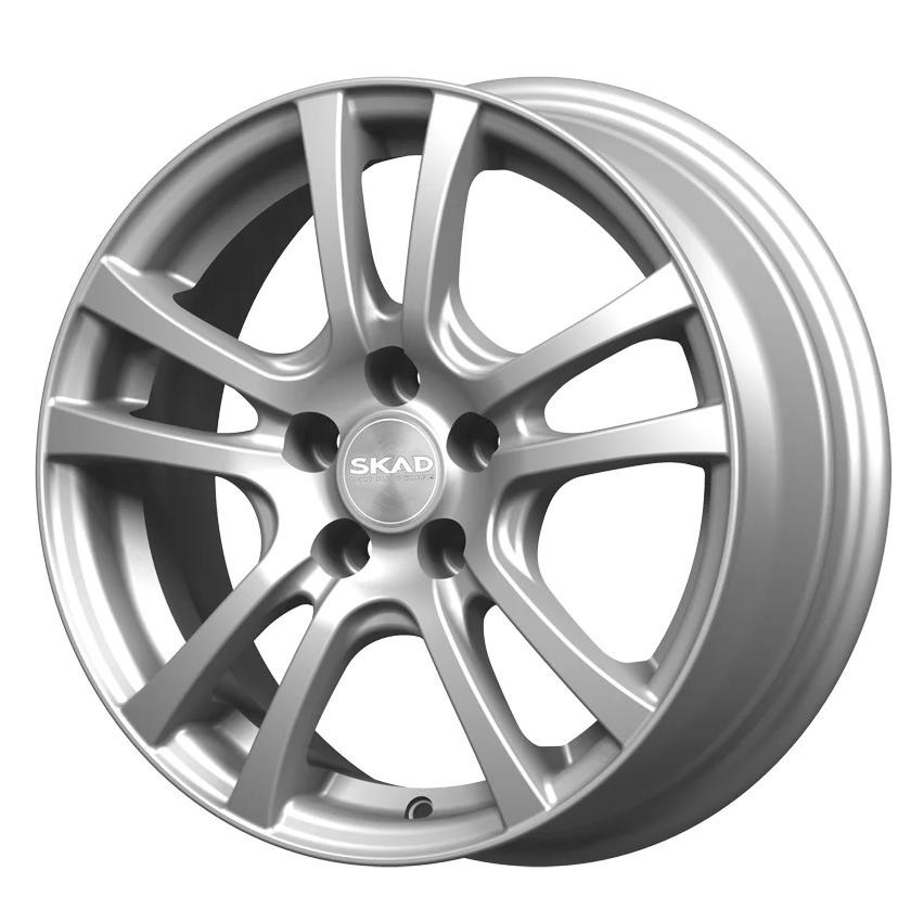 

Колесный диск 6x15/4x100 ET48 D54,1 Дели (КЛ300) Селена, Серебристый