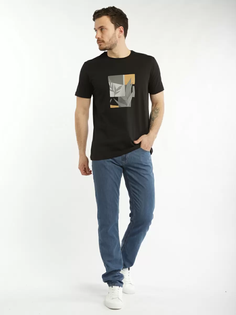 

Футболка мужская A passion play SQ74171 черная M, Черный, SQ74171