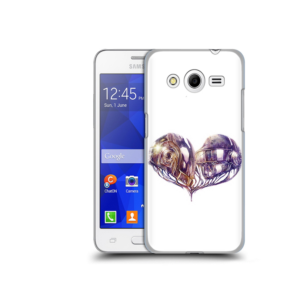 

Чехол MyPads Tocco для Samsung Galaxy Core 2 сердце абстракция (PT7707.568.596), Прозрачный, Tocco