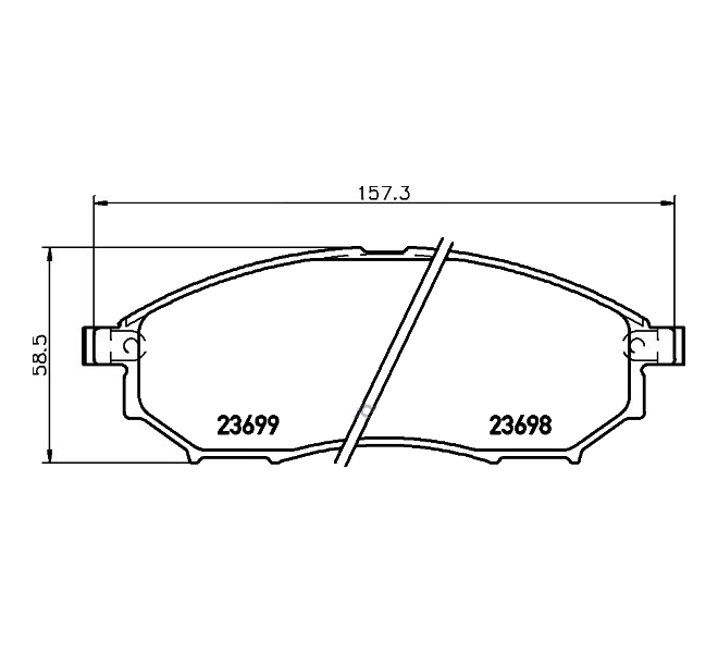 

Тормозные колодки HELLA PAGID/BEHR дисковые 8db355013141