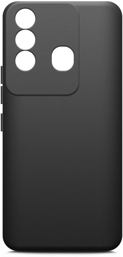 

Чехол BORASCO Silicone Case, для Itel Vision 3, черный [70498]