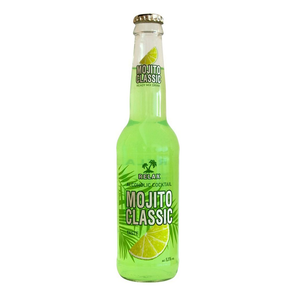 

Коктейль Релакс Mojito classic газированный 5,5% 0,33 л