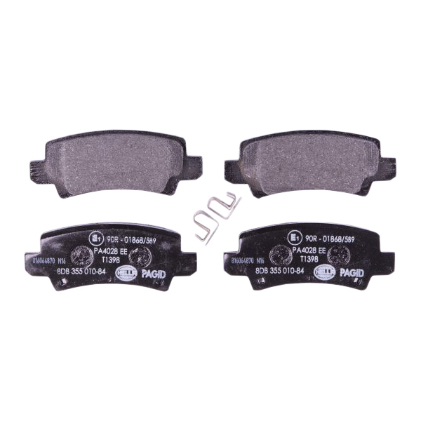 

Тормозные колодки дисковые, задняя ось HELLA PAGID/BEHR 8db355010841