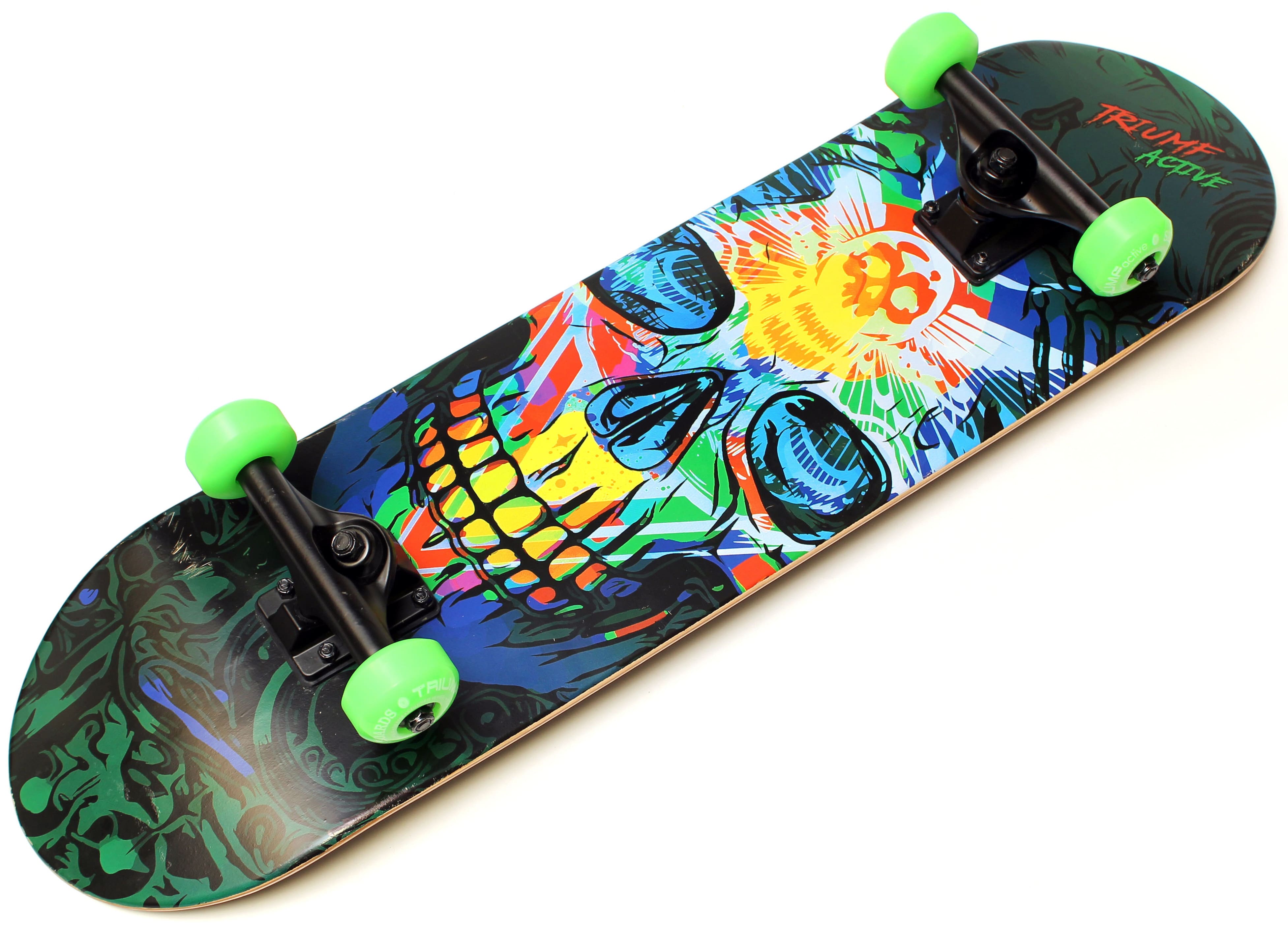 

Скейтборд Triumf Active TF-3108 Skullson 32''X8'' (81 X 21 см), TF-3108 Skullson
