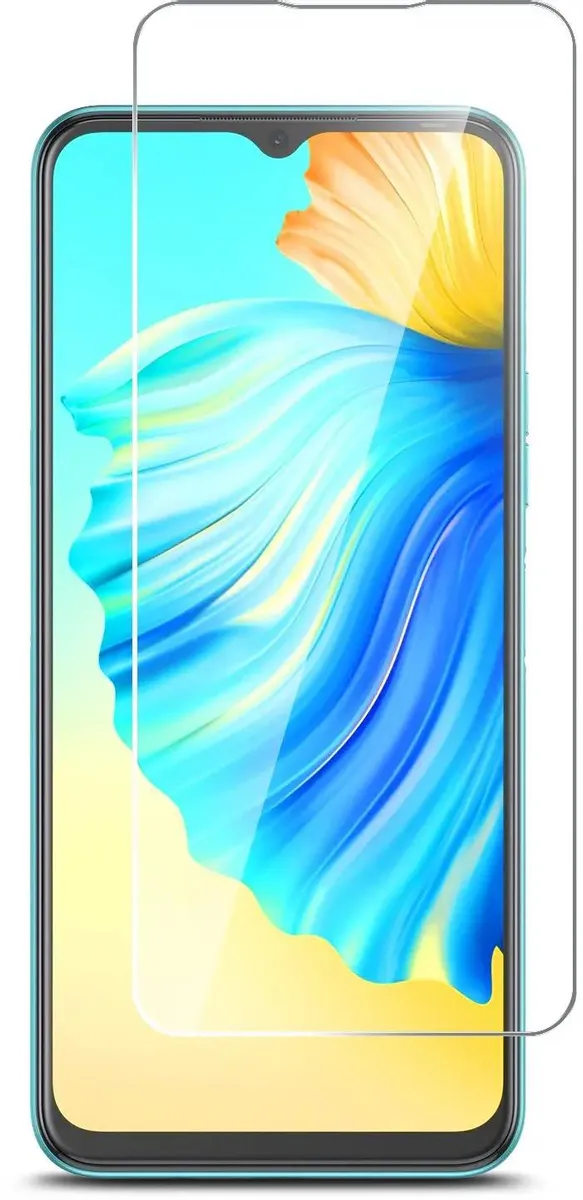 

Защитное стекло для экрана BoraSCO для Tecno Spark 8C антиблик, прозрачная, 1 шт, прозрачн