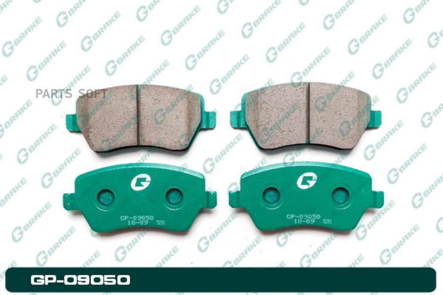 

Тормозные колодки GBRAKE дисковые GP09050