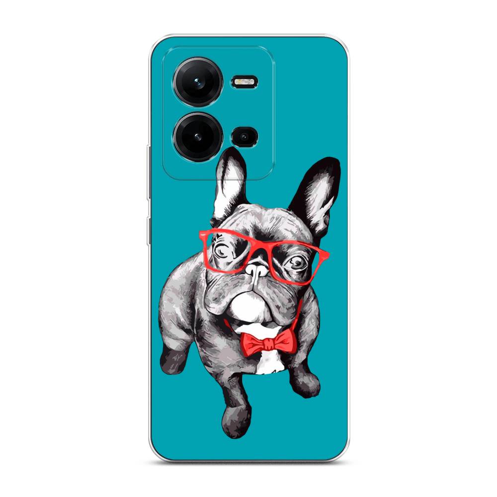 

Чехол на Vivo V25 "Французский бульдог", 267750-1