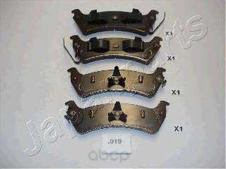 

Тормозные колодки Japanparts задние PP019AF