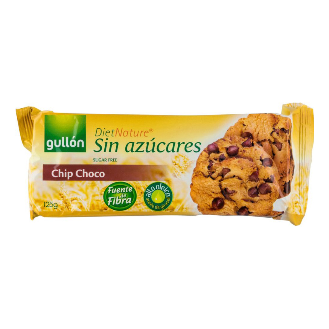 Печенье Gullon Chocolate Chip сдобное с шоколадом 125 г