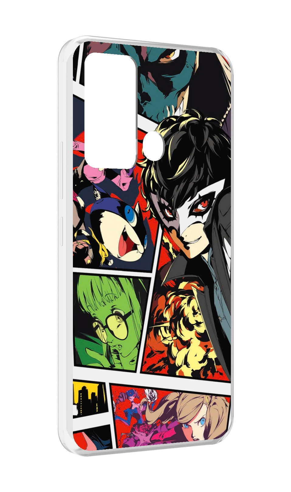 

Чехол MyPads Persona 5 art для ITEl Vision 3, Прозрачный, Tocco