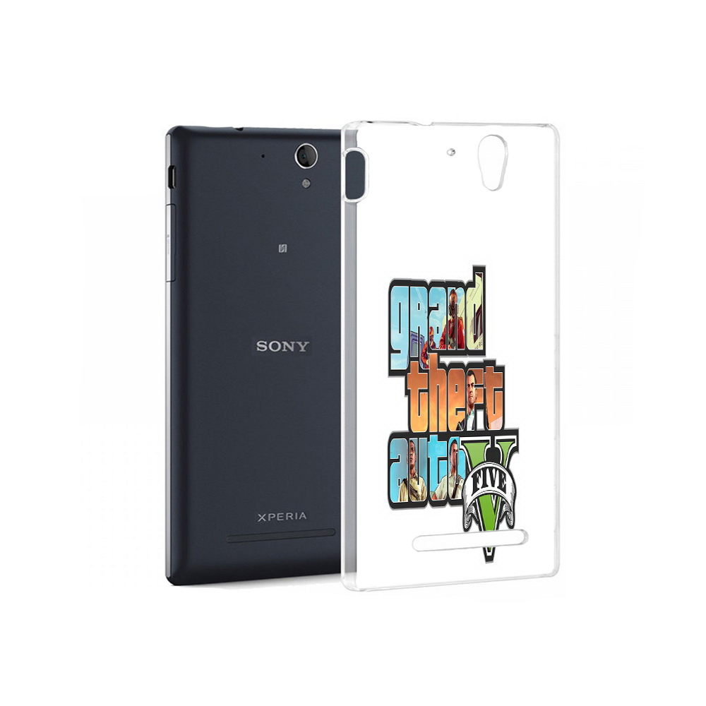 

Чехол MyPads Tocco для Sony Xperia C3 игра гта (PT18760.251.373), Прозрачный, Tocco