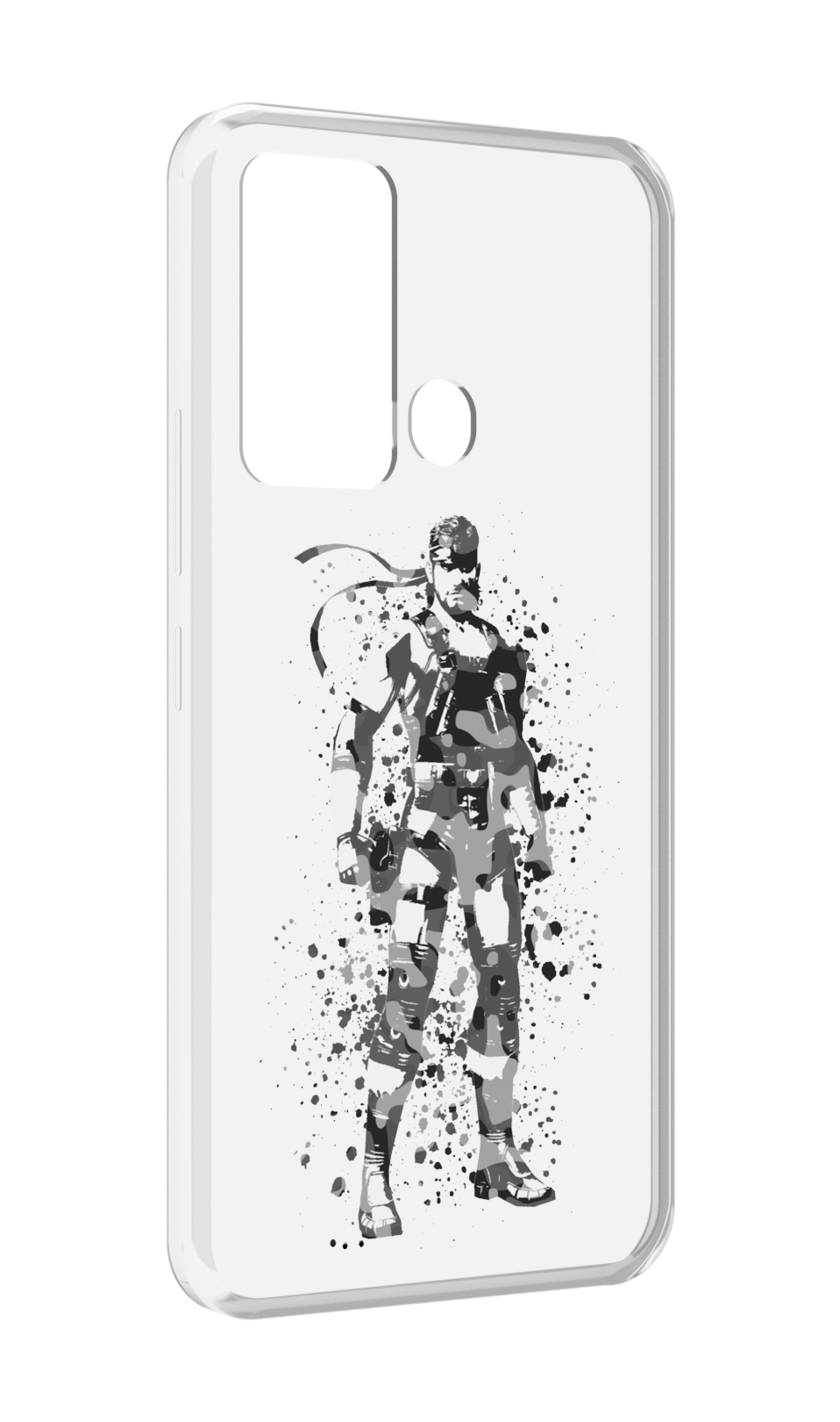 

Чехол MyPads Metal Gear Solid Snakes для ITEl Vision 3, Прозрачный, Tocco