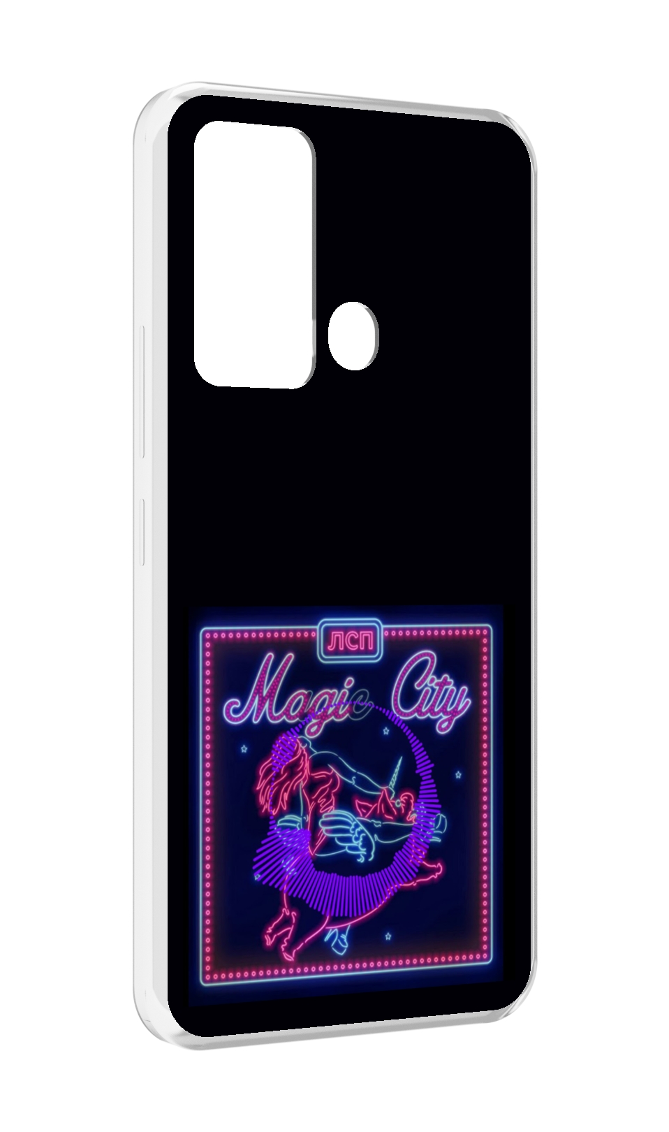 

Чехол MyPads Magic City ЛСП для ITEl Vision 3, Прозрачный, Tocco