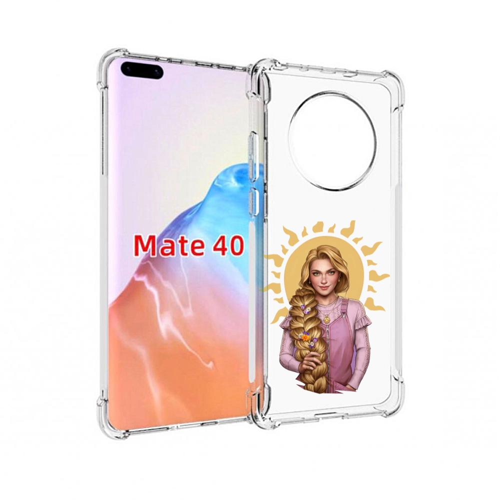 

Чехол MyPads Tocco для Huawei Mate 40 девушка-с-большой-косой, Прозрачный, Tocco