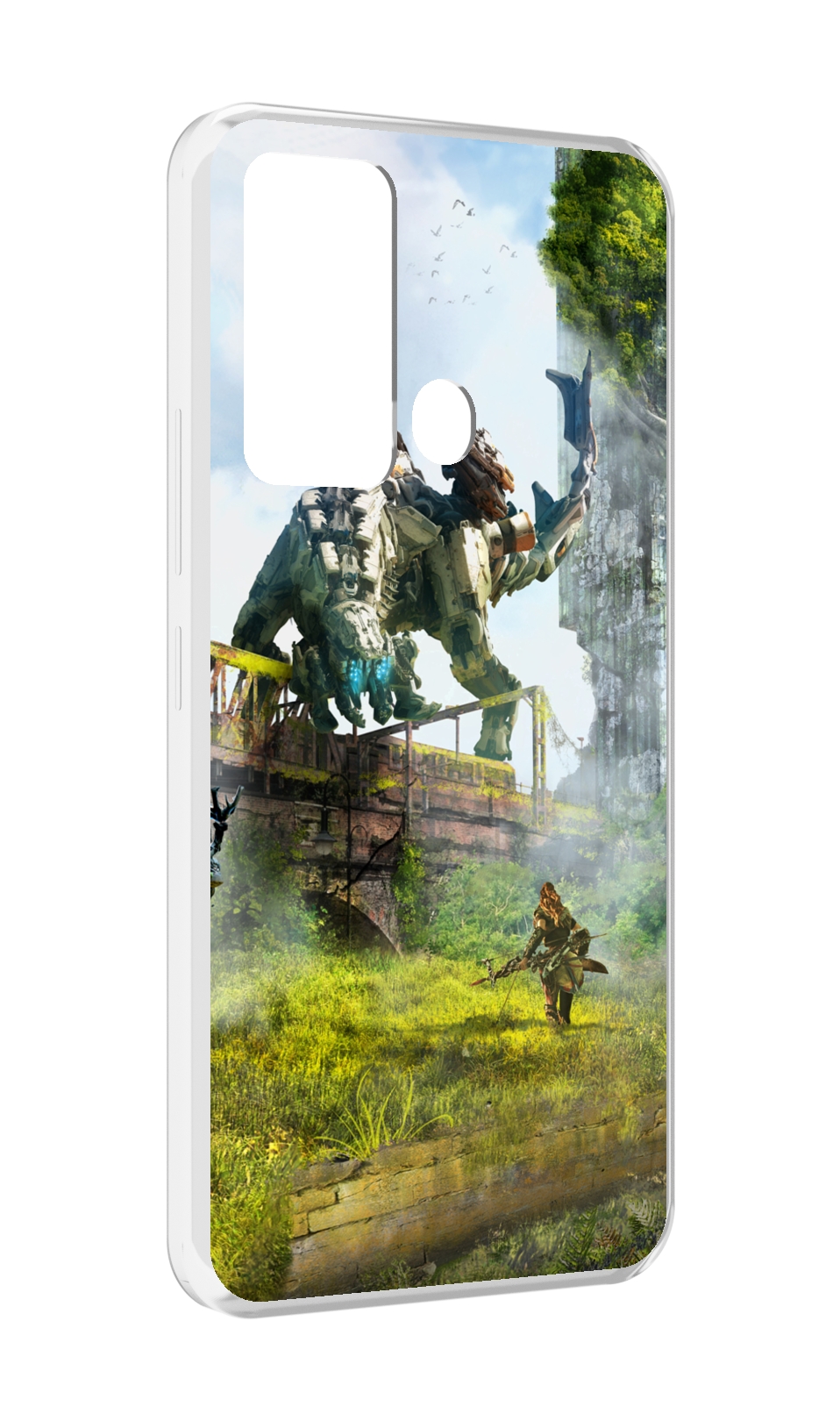 

Чехол MyPads Horizon Zero Dawn для ITEl Vision 3, Прозрачный, Tocco