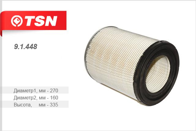 

Фильтр воздушный TSN 91448
