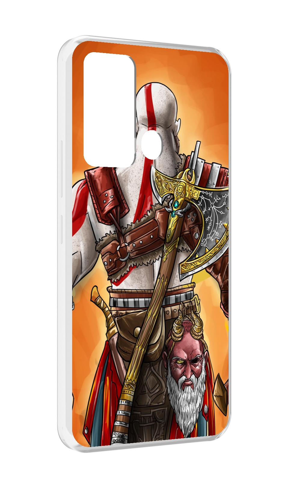 

Чехол MyPads God of War для ITEl Vision 3, Прозрачный, Tocco