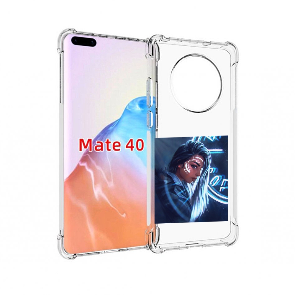 

Чехол MyPads Tocco для Huawei Mate 40 девушка-из-антарктиды женский, Прозрачный, Tocco