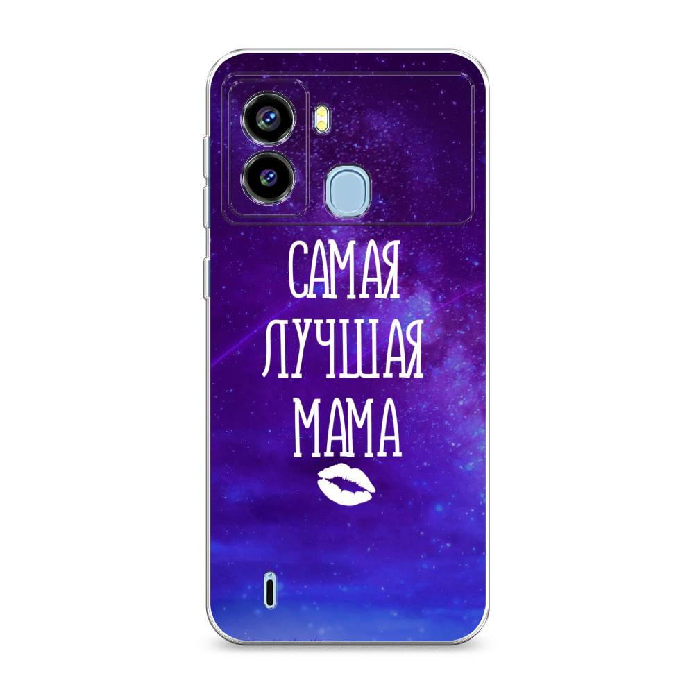 

Чехол Awog на Tecno Pop 6 "Лучшая мама", Разноцветный, 302050-6