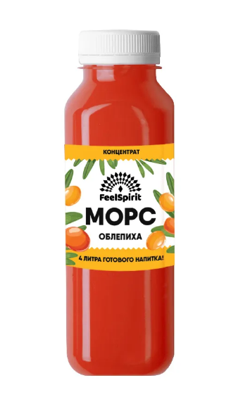 

Концентрат морса облепихи FeelSpirit 62, Концентрат филспирит